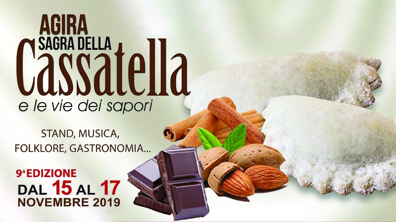 Sagra della Cassatella di Agira: dolci e spettacoli dal 15 al 17 novembre